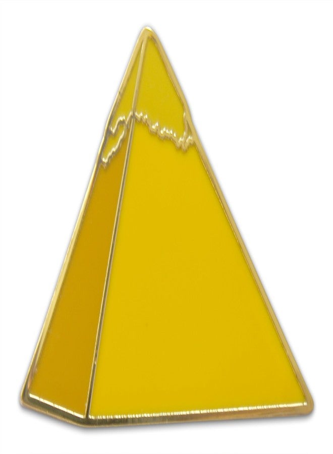 Novel Merk Landmark & Iconic Structures - Cultural Lapel Pin, Hat Pin & Tie Tack Set - with Clutch Back (3- Pyramid of Giza) - Image 2