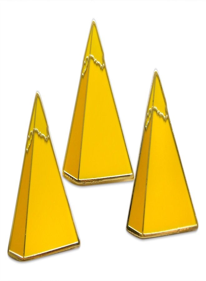 Novel Merk Landmark & Iconic Structures - Cultural Lapel Pin, Hat Pin & Tie Tack Set - with Clutch Back (3- Pyramid of Giza) - Image 1