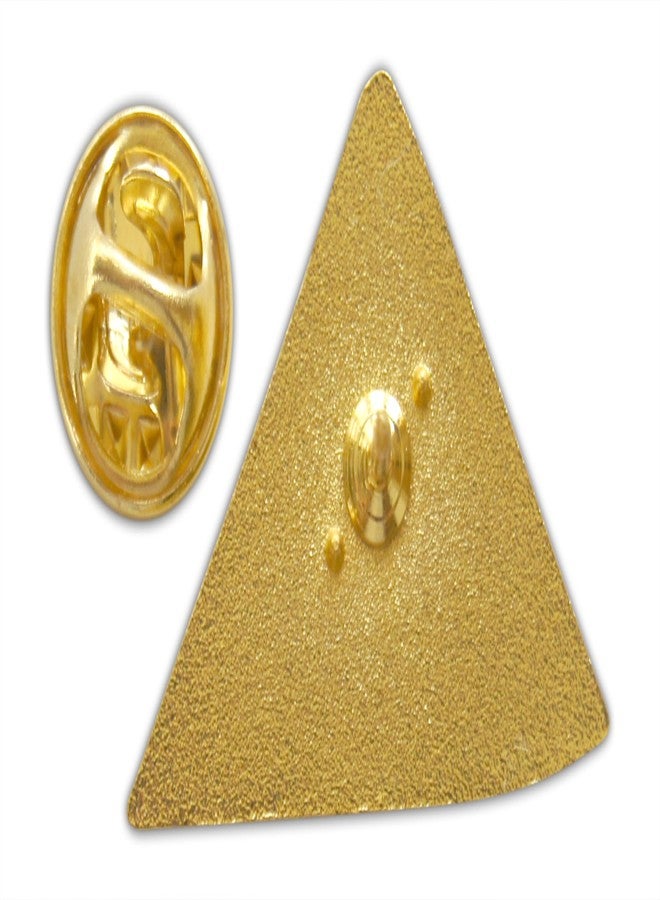 Novel Merk Landmark & Iconic Structures - Cultural Lapel Pin, Hat Pin & Tie Tack Set - with Clutch Back (3- Pyramid of Giza) - Image 3