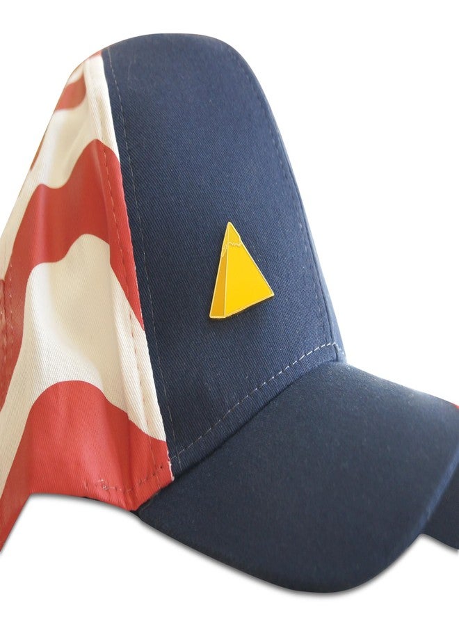 Novel Merk Landmark & Iconic Structures - Cultural Lapel Pin, Hat Pin & Tie Tack Set - with Clutch Back (3- Pyramid of Giza) - Image 5
