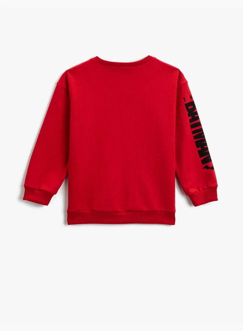 KOTON Batman Printed Sweatshirt Licensed  - Image 4