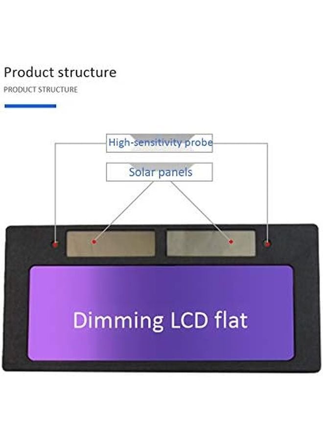 Solar Auto Darkening Welding Helmet Lens Shade Goggle Welder Glasses Black - Image 4