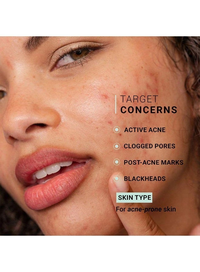 Sereko Clear Corrective Serum with 2% Encapsulated Salicylic Acid BHA & 3% Azelaic Acid | Active Acne | Reducing Sebum Production | Pigmentation & Dark Spots for Oily | Acne-Prone Skin 30ml - (Pack 2) - Image 3