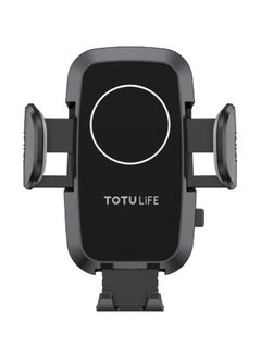 Totulife PURE Series Wireless Car Phone Holder 15W - Black  - Image 1