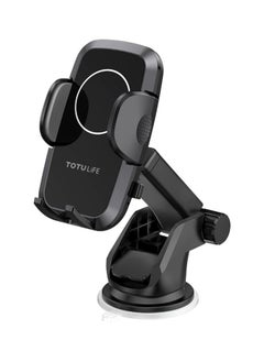 Totulife PURE Series Wireless Car Phone Holder 15W - Black  - Image 4