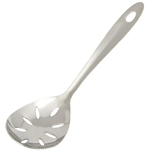 Chef Craft Select Slotted Severing Spoon, 9.5 inch, Stainless Steel - Image 4