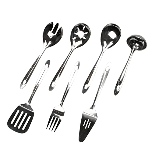 Chef Craft Select Slotted Severing Spoon, 9.5 inch, Stainless Steel - Image 3