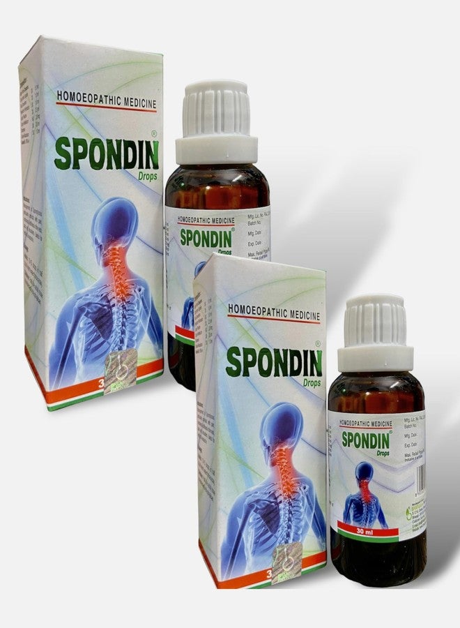 krig's Spondin Drop Homeopathic Medicine- SET OF 3 Bottle - Image 1