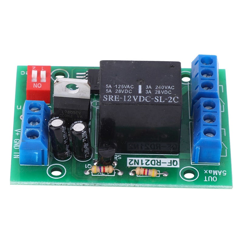 10-16V Delay Off Time Relay Module Timer Switch DPDT 2 Channel Output - Image 3