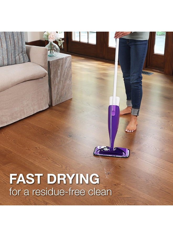 BONA Hardwood Floor Cleaner Bottle for use with Swiffer WETJET Spray Mop, makes 64 Fl Oz - Includes Filled Bottle + Concentrate Refill for Wood Floor Cleaning - Image 4