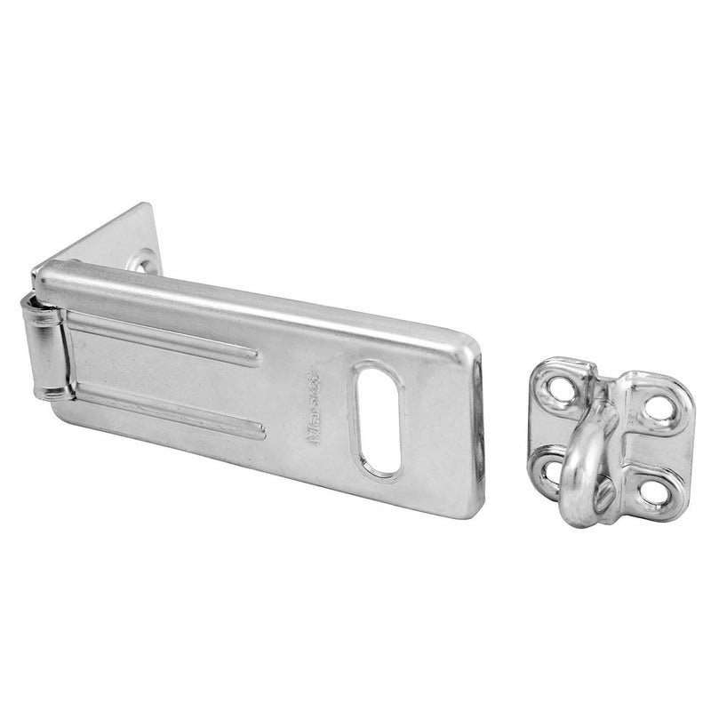 Master Lock 703EURD Outdoor Door Padlock Hasp, 8.9 x 3.5 cm - Image 1