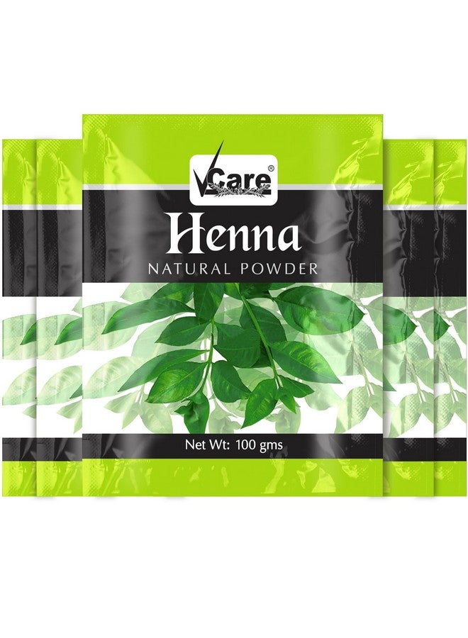 في كير مسحوق الحناء الطبيعي للشعر 100 جم (عبوة من 5) | تكييف طبيعي ومضاد للقشرة | التحكم في تساقط الشعر، تلوين الشعر بالحناء الطبيعية للنساء والرجال | مسحوق الحناء لنمو الشعر - Image 1