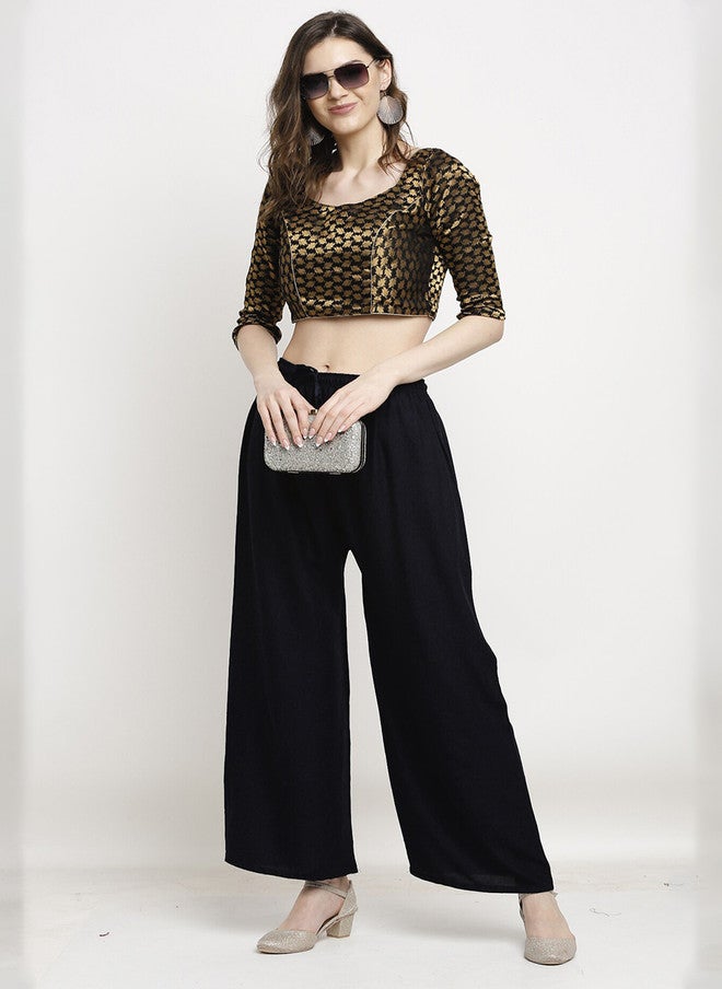 Trend Level Women Wide Leg Fit Palazzos - Image 4
