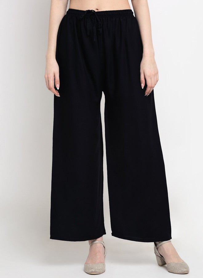 Trend Level Women Wide Leg Fit Palazzos - Image 1