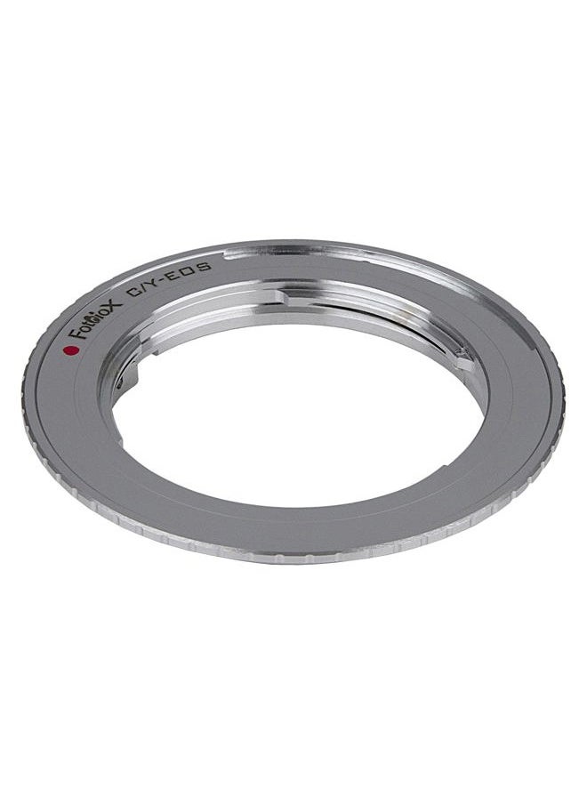 Fotodiox - Lens Mount Adapter - Compatible with Contax/Yashica (CY) SLR Lenses to Canon EOS (EF, EF-S) Mount D/SLR Cameras - Image 1