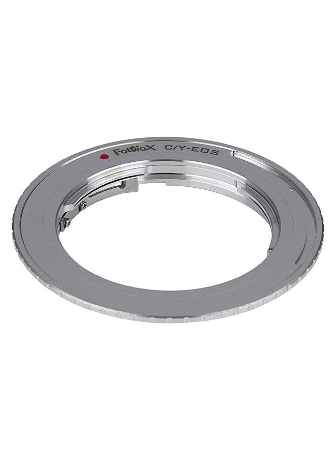 Fotodiox - Lens Mount Adapter - Compatible with Contax/Yashica (CY) SLR Lenses to Canon EOS (EF, EF-S) Mount D/SLR Cameras - Image 1