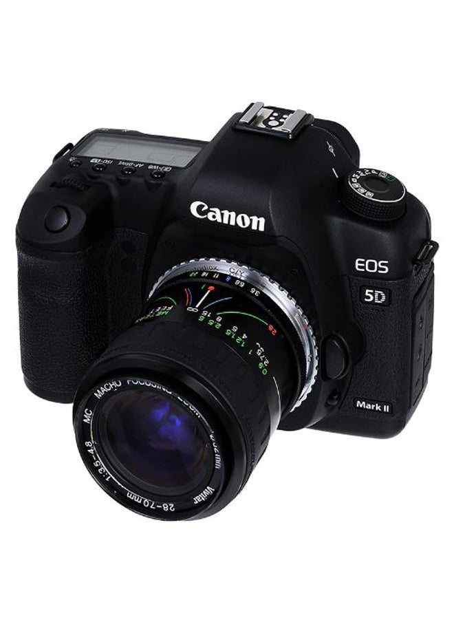 Fotodiox - Lens Mount Adapter - Compatible with Contax/Yashica (CY) SLR Lenses to Canon EOS (EF, EF-S) Mount D/SLR Cameras - Image 1