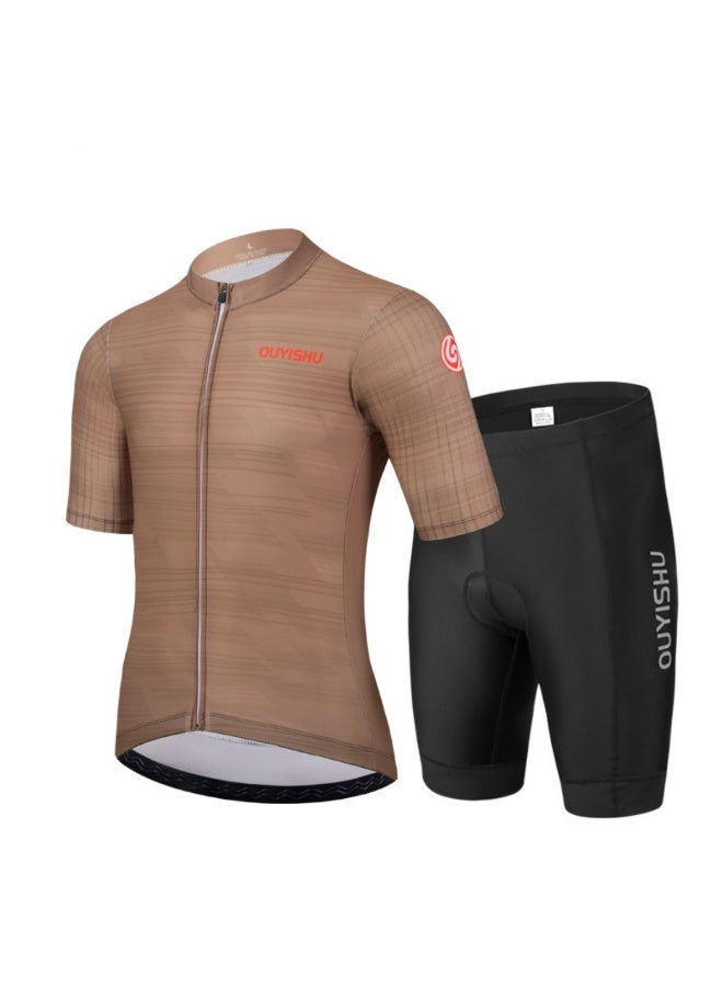 KUYING GR New Summer Outdoor Sunscreen Moisture Absorption Quick Drying Bicycle Women's Cycling Clothing Set  - Image 1