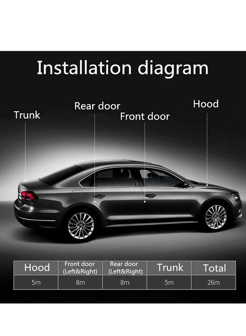 SYOSI Car Weather Stripping Universal Self Adhesive Auto Door Rubber Draft Seal 10M L Shape Window Trunk Trim Edge Weatherstrip Engine Cover Noise Insulation  - Image 5