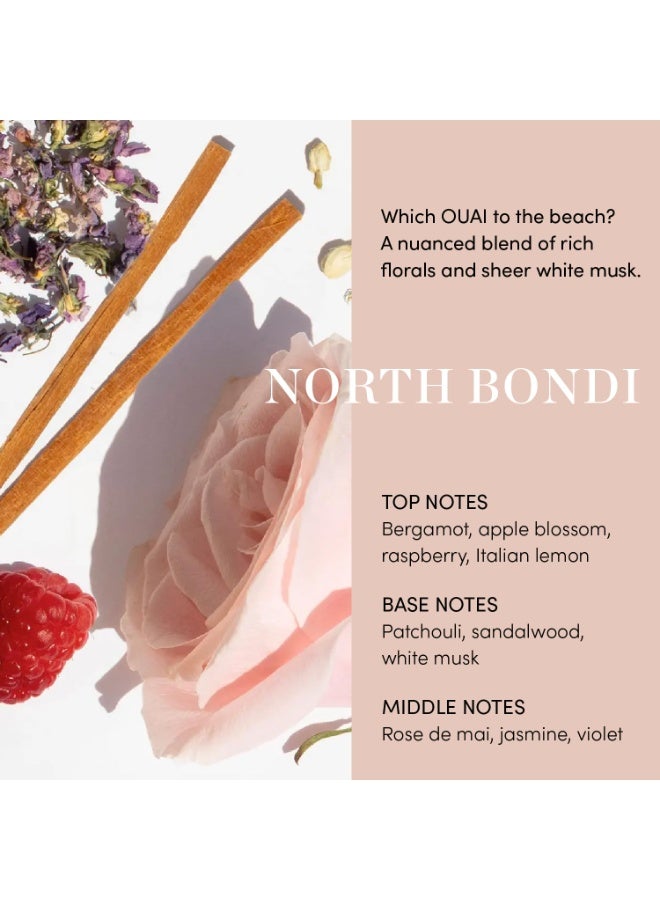 Ouai كريم تجعيد الشعر من OUAI - كريم تحديد تجعيد الشعر لتجعيدات رطبة ولامعة - زيت الباباسو وجوز الهند وزيت بذور الكتان وبذور الشيا - منتجات خالية من البارابين والفثالات والكبريتات والسيليكون للشعر المجعد (8 أونصة سائلة) - Image 3