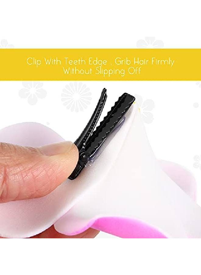 Amosfun 12 Pcs Hawaiian Plumeria Flower Hairpins Hair Clip Bridal Barrette Hairclip Hair Accessory For Tropical Beach Party Wedding Event Decoration(9Cm Mixed Color) - Image 5