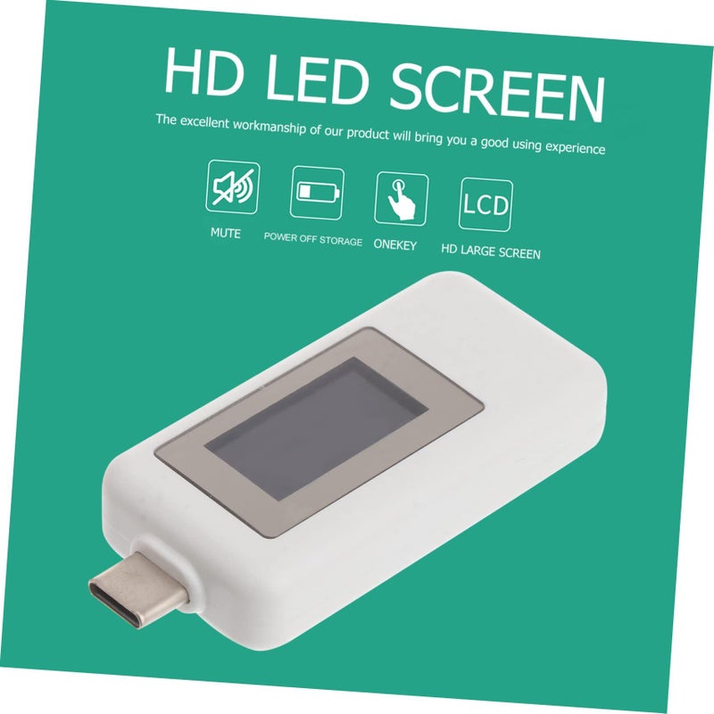 USB C Tester Digital Voltmeter High Definition Display Voltage Monitor for Type C Devices Load Testing - Image 4