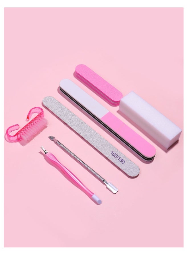مجموعة العناية بالأظافر مكونة من 7 قطع - Image 2