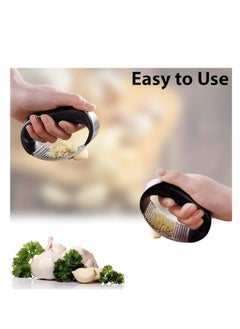 Generic Stainless steel garlic mincing and grinding kitchen tool  - Image 5