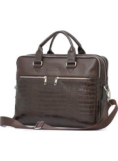 Abess Briefcase, Handy 3-Compartment Briefcase, Laptop Compartment  - Image 2
