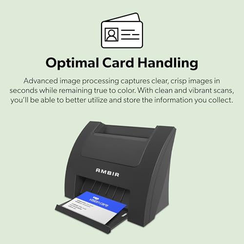 Ambir Card Scanner PS670STAS High Speed Single Sided Vertical USB Powered Card Scanner for Windows PC and MAC - Image 3