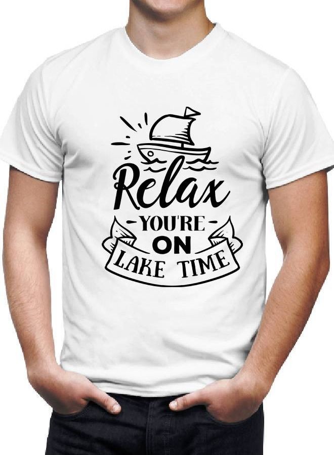 قميص رجالي ناعم مطبوع Relax You On Lake - Image 2