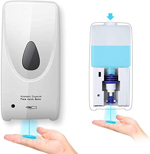 Tagve Automatic Waterproof soap Dispenser, 900ML touchless Liquid Hand Washer, Wall Mounted soap Dispenser for Bulk Liquid/Lotion and Hand sanitizer Dispenser - Image 3