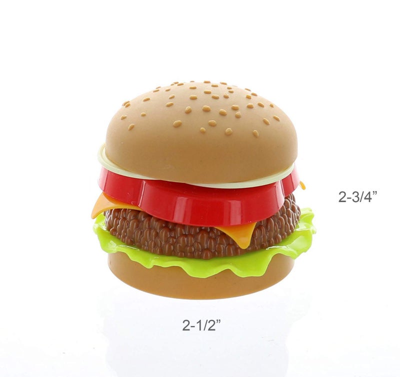 GIFTEXPRESS® Hamburger and Hot Dog Play Set, Pizza Food Cooking Toy, with Toy Hamburger, Fries, Hot Dog, Pizza, Coke, Ketchup, and Tray - Image 4
