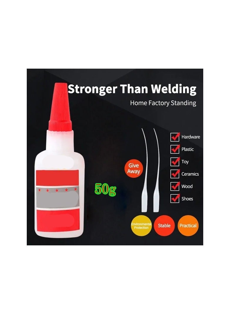 1-Bottle 50g Repair Glue,Shoe Rubber Sealers,Applied to Different Material Types Super Adhesive  - Image 1