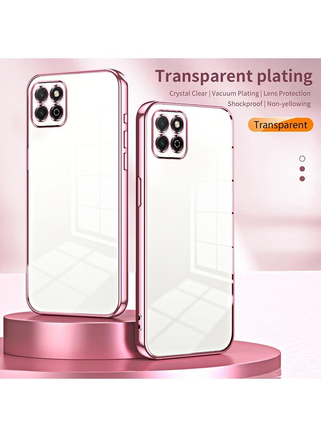S-TOP Case For Honor Play 20 4G Transparent Plating Fine Hole Phone Case - Image 2