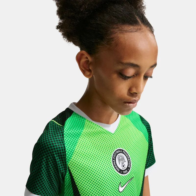 Nike Green Kids' Nigeria 2026 Home Replica Football Jersey  | Best Price UAE