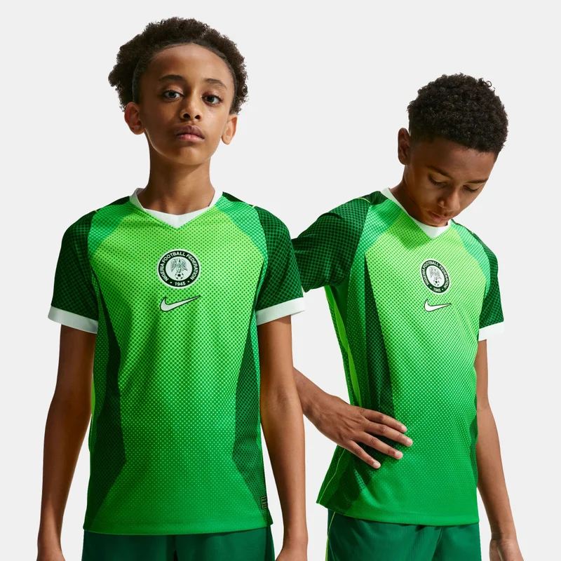 Nike Green Kids' Nigeria 2026 Home Replica Football Jersey  | Best Price UAE