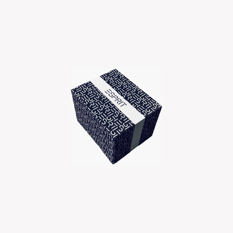إسبريت ساعة رجالية من إسبريت - سوار مطاطي أسود - مينا أسود - ES1G261P0035 - Image 4