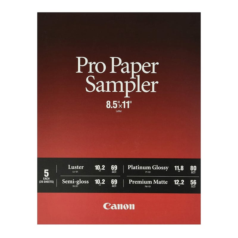 Canon Pro Paper Samples Pack 8657B012 - Image 1