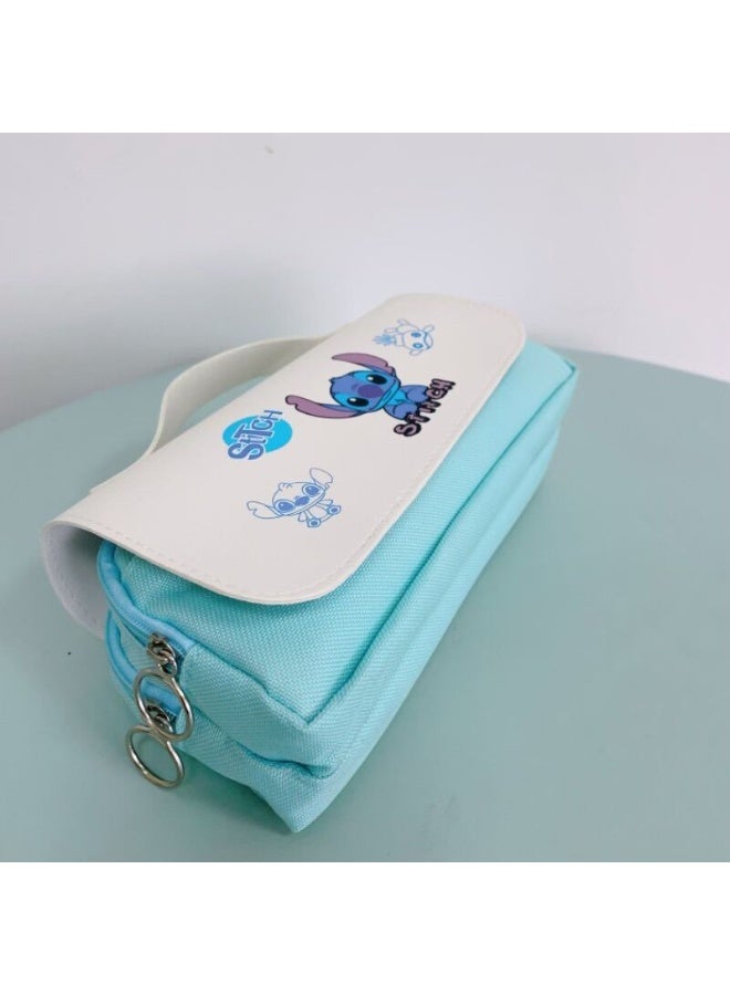 ستيتش غرزة مقلمة الإناث سعة كبيرة مقلمة لطيف الكرتون الطرفية صندوق أدوات مكتب التخزين - Image 3