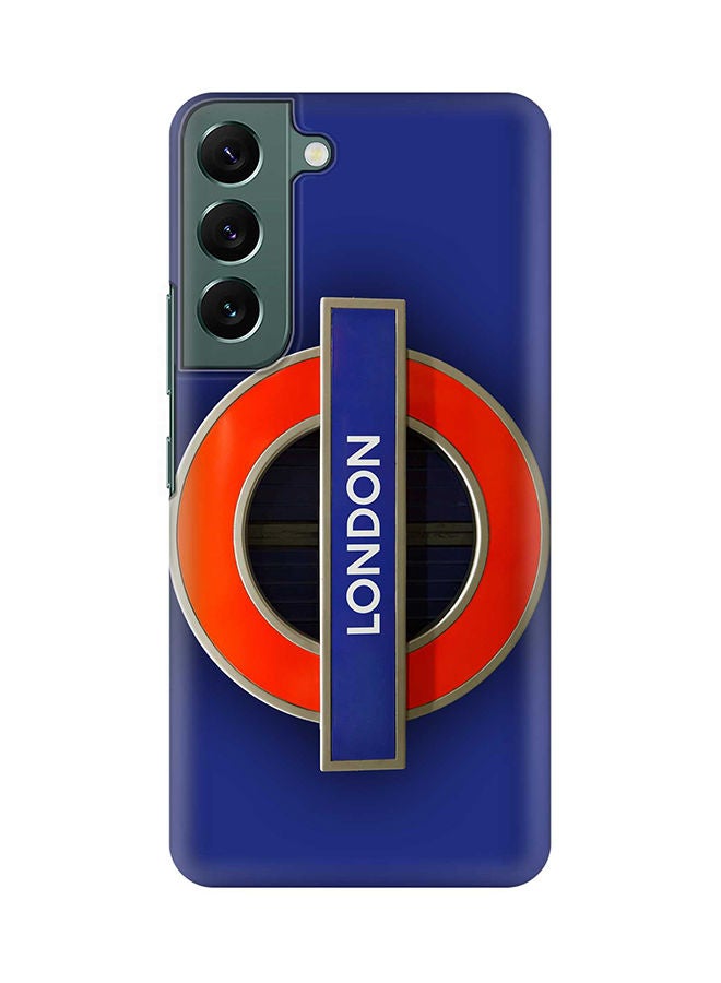 Stylizedd Case for Samsung Galaxy S22+ 5G Slim Snap Classic Series Shield Matte Finish Print - Mind The Gap - Image 1