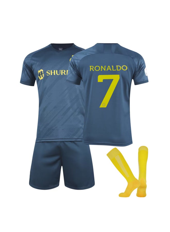 23 Riyadh Away 7 With Socks Football Jersey - Image 1