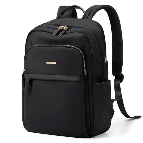 GOLF QUALITY Hiking Travel Backpack for Women Casual Business Weekender Multilayer Laptop Bag16 InchBlack - Image 1