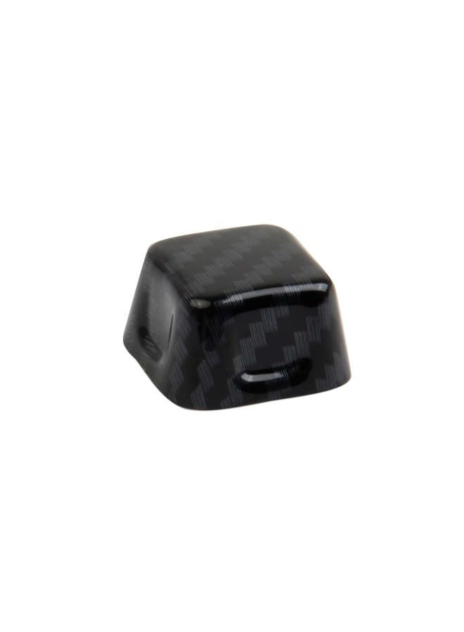 crosselec Carbon Fiber Steering Wheel Adjustment Buttons Cover Trim For Chevrolet Corvette C8 2020-2022 - Image 4