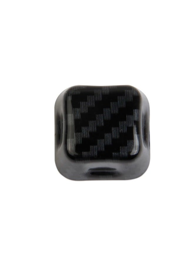 crosselec Carbon Fiber Steering Wheel Adjustment Buttons Cover Trim For Chevrolet Corvette C8 2020-2022 - Image 3