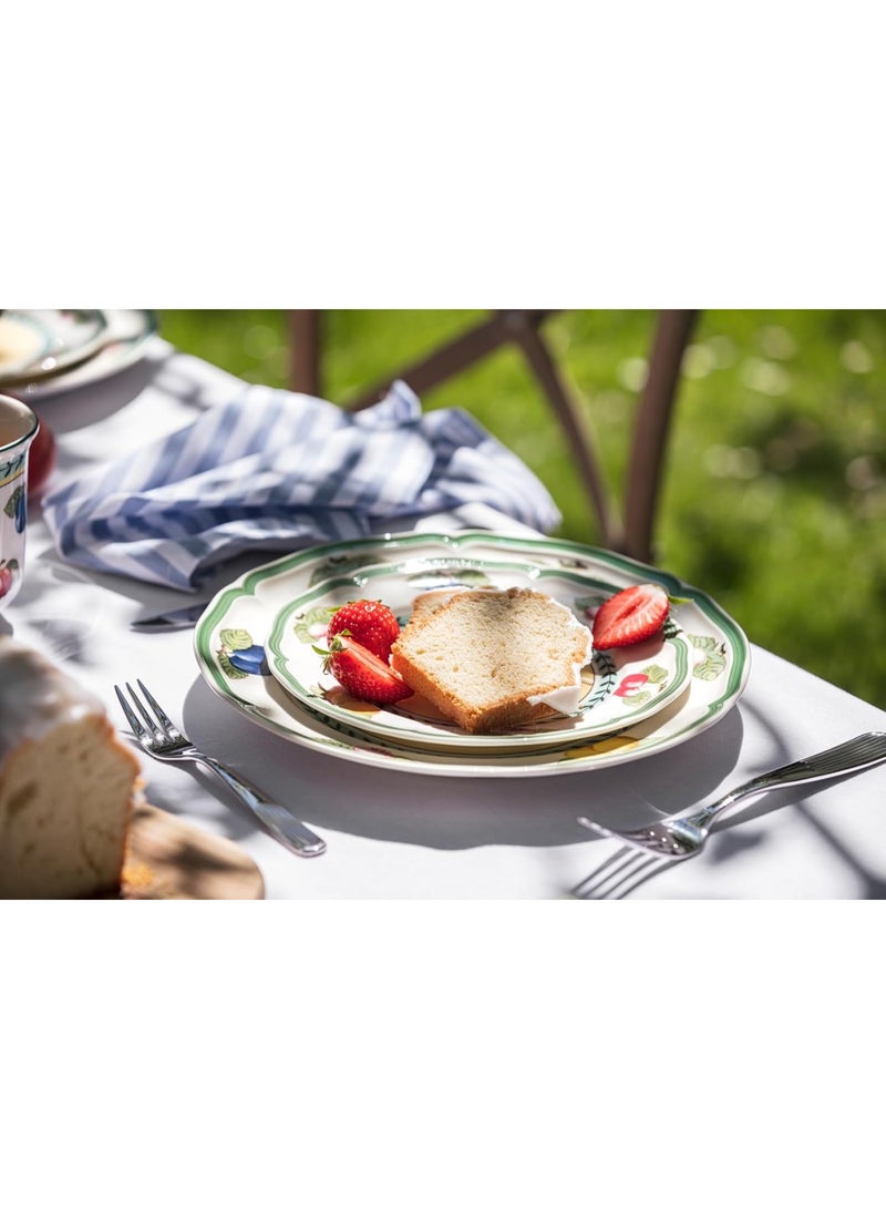 Villeroy & Boch Villeroy & Boch French Garden Fleurence Salad Plate, Premium Porcelain, White/Multicolored  - Image 2