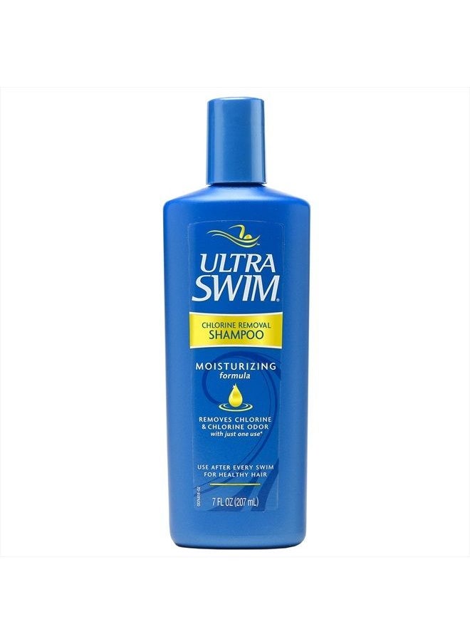 UltraSwim - Ultra Swim Chlorine Removal & Hard Water Treatment Moisturizing Shampoo, 7 Ounce - Image 1