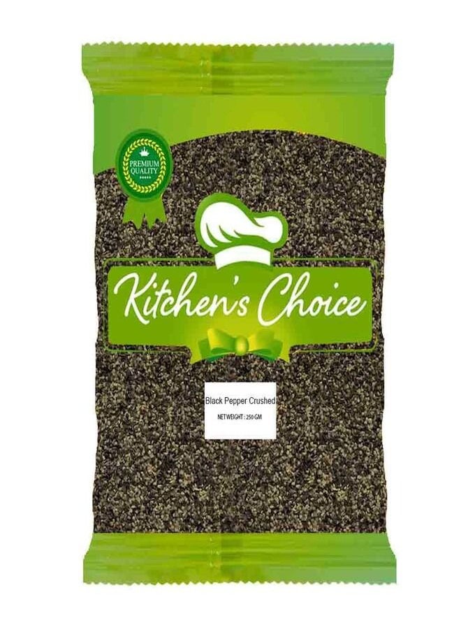 Kitchen's choice Black pepper crushed -250gm 