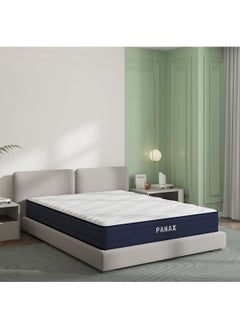 PanaX Panax 25cm Hybrid Memory Foam Mattress - King Size - 200x180x25 cm Cool Sleep, Pressure Relief, Medium Firm  - Image 2