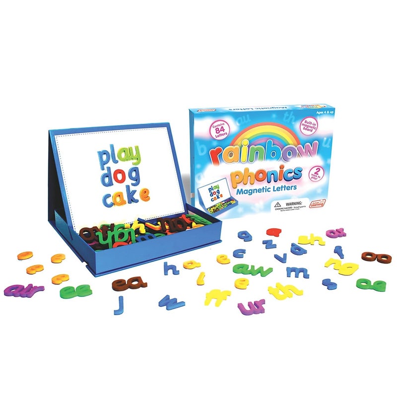 Junior Learning Rainbow Phonics - Magnetic Letters, Multi, Model:JL194,White,1.8 H x 10.2 L x 8 W - Image 5